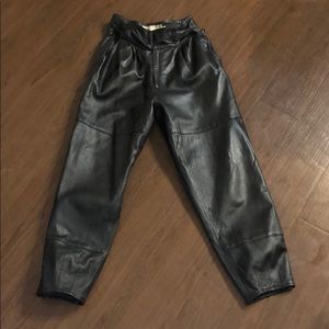 Vintage leather pants
